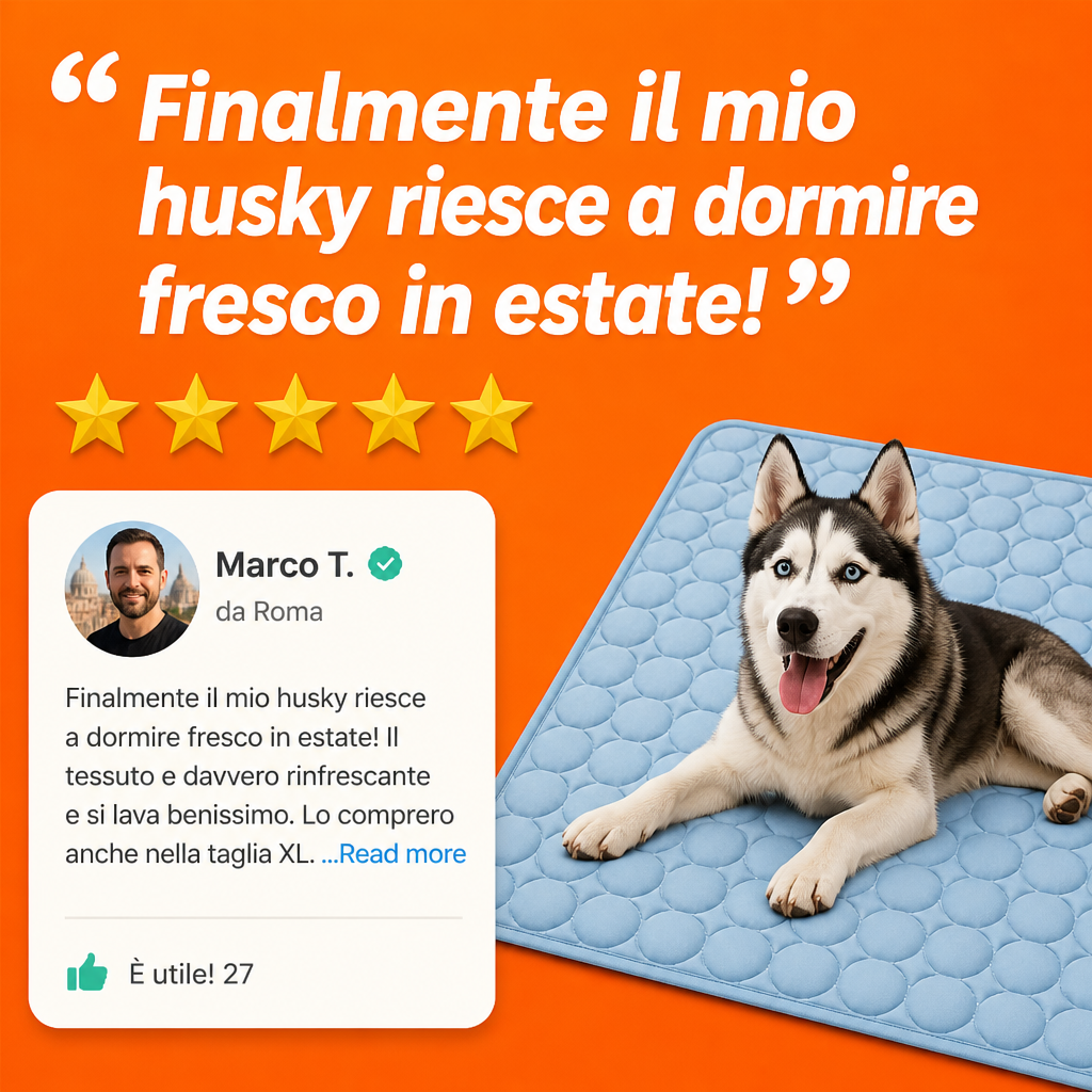 Tappetino Rinfrescante per Cani e Gatti